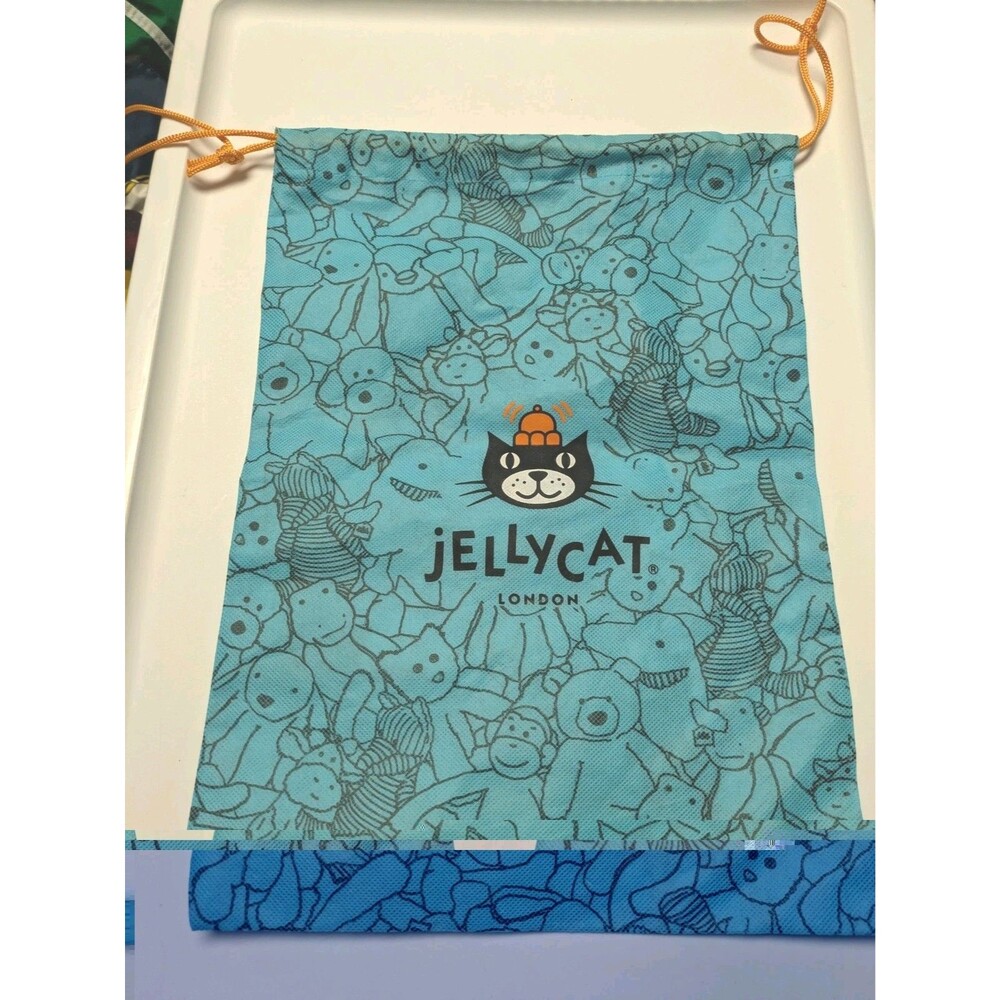 Jellycat Dust Cover Drawstring Bag size Medium for standard size Jellycats